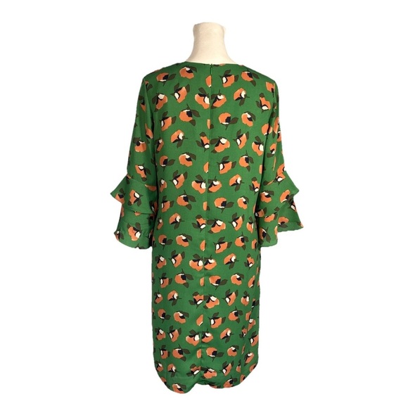 Jade Melody Tam Floral Print Dress With Bell Sleeve Size Small NWT - Picture 13 of 14